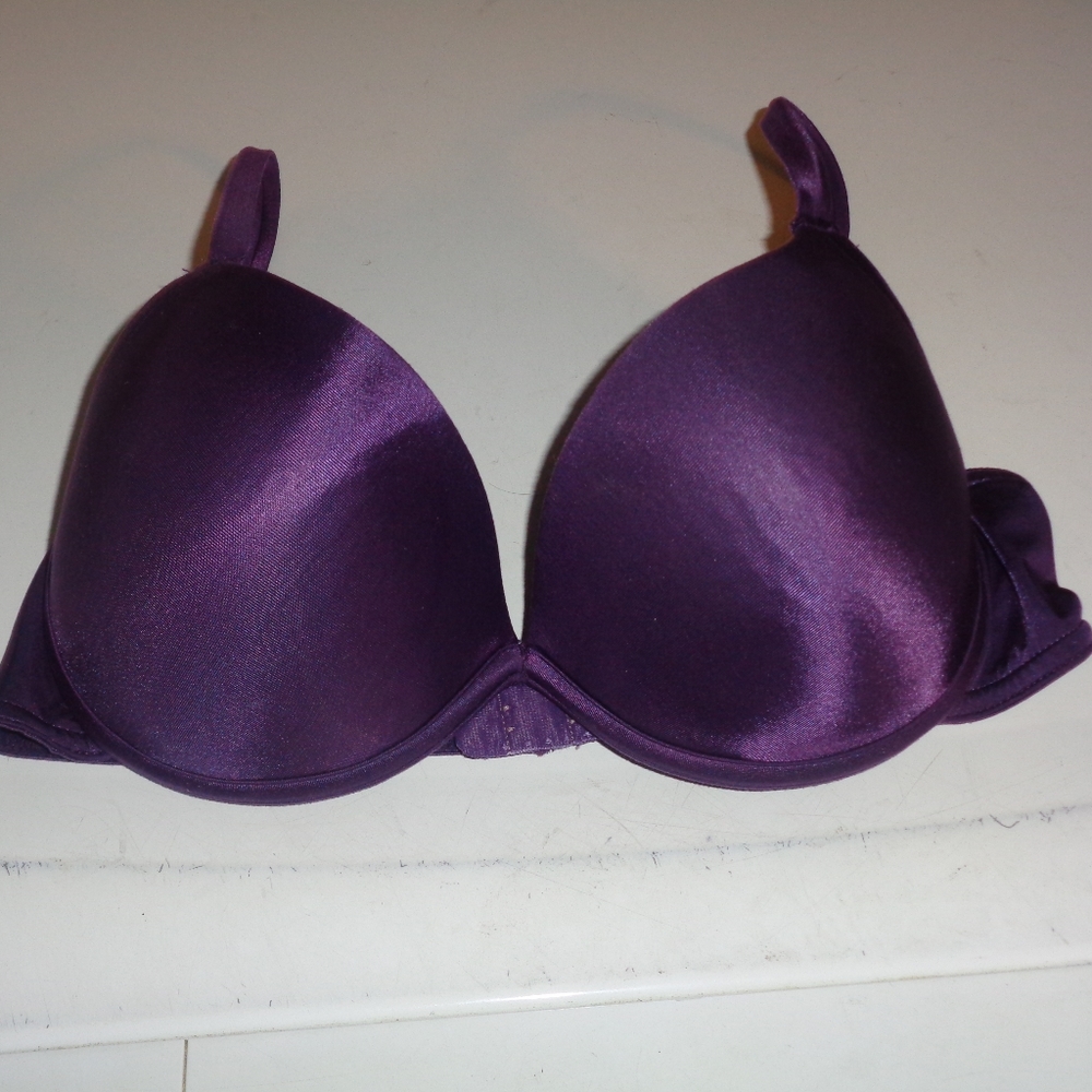 Calvin Klein Purple Underwire Purple Bra 34B